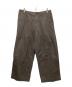 BEAMS（ビームス）の古着「1940'sディテール ワイドチノパンツ」｜カーキ