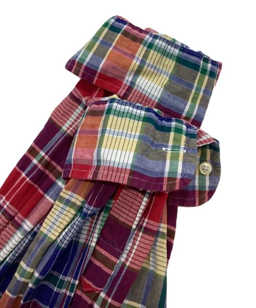 POLO RALPH LAUREN（ポロ・ラルフローレン）POLO RALPH LAUREN (ポロ・ラルフローレン) BEAMS (ビームス) 別注ボタンダウンチェックシャツ レッド×ブルー サイズ:Lの古着・服飾アイテム