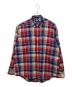 POLO RALPH LAUREN（ポロ・ラルフローレン）の古着「別注ボタンダウンチェックシャツ」｜レッド×ブルー