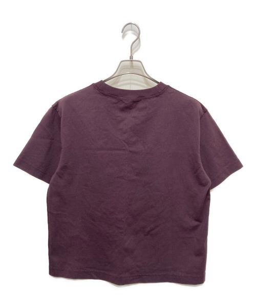 Acne studios（アクネ ストゥディオズ）ACNE STUDIOS (アクネ ストゥディオズ) ロゴTシャツ ボルドー サイズ:Ｓの古着・服飾アイテム