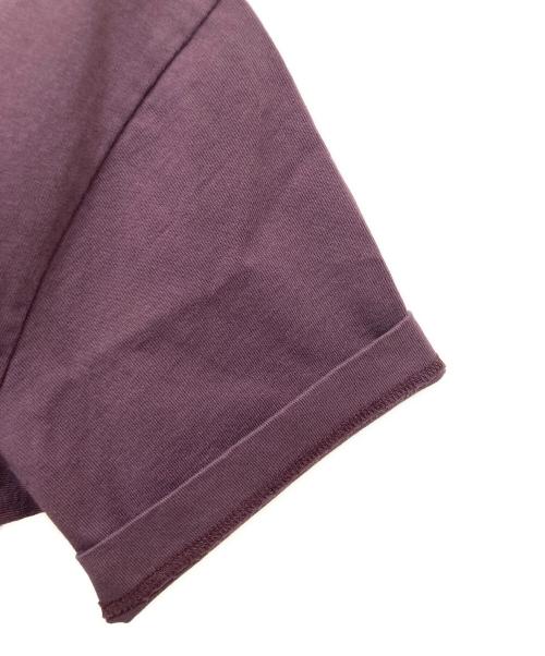 Acne studios（アクネ ストゥディオズ）ACNE STUDIOS (アクネ ストゥディオズ) ロゴTシャツ ボルドー サイズ:Ｓの古着・服飾アイテム