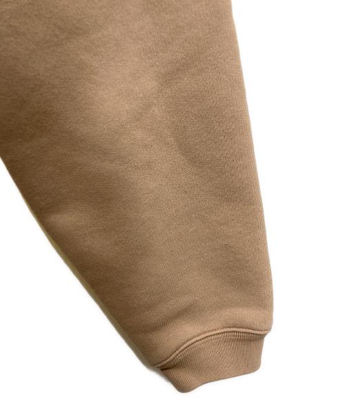 stussy（ステューシー）stussy (ステューシー) ロゴジップフーディ ベージュ サイズ:Ｍの古着・服飾アイテム