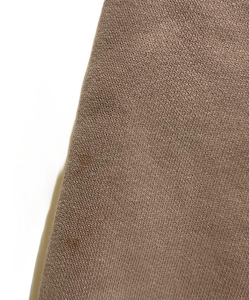 stussy（ステューシー）stussy (ステューシー) ロゴジップフーディ ベージュ サイズ:Ｍの古着・服飾アイテム