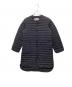 Traditional Weatherwear（トラディショナルウェザーウェア）の古着「ノーカラーダウンコート」｜ブラック