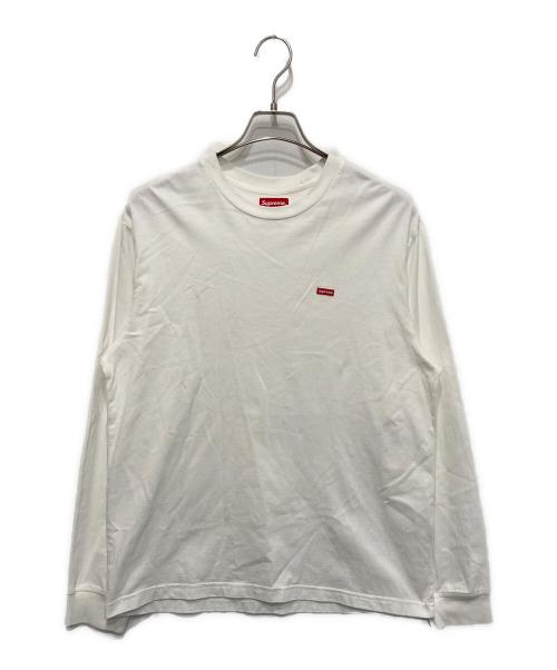 SUPREME（シュプリーム）Supreme (シュプリーム) Small Box L/S Tee ホワイト サイズ:Ｓの古着・服飾アイテム