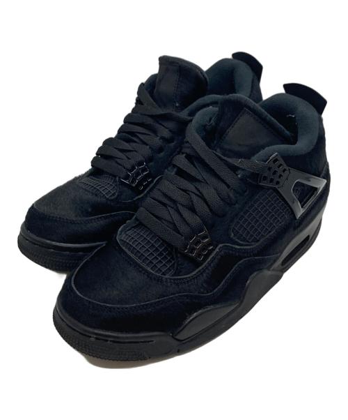 NIKE（ナイキ）NIKE (ナイキ) Olivia Kim (オリビア キム) エアジョーダン4  ハイカットスニーカー ブラック サイズ:US6.5の古着・服飾アイテム