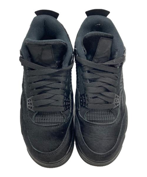 NIKE（ナイキ）NIKE (ナイキ) Olivia Kim (オリビア キム) エアジョーダン4  ハイカットスニーカー ブラック サイズ:US6.5の古着・服飾アイテム