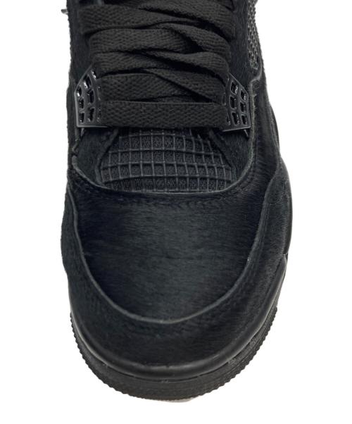 NIKE（ナイキ）NIKE (ナイキ) Olivia Kim (オリビア キム) エアジョーダン4  ハイカットスニーカー ブラック サイズ:US6.5の古着・服飾アイテム