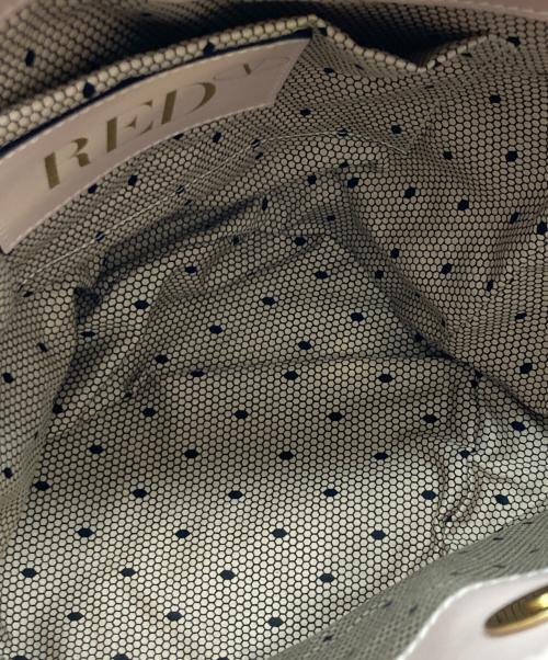 RED VALENTINO（レッドヴァレンティノ）RED VALENTINO (レッドヴァレンティノ) フリルバケツショルダーバッグ ピンクの古着・服飾アイテム
