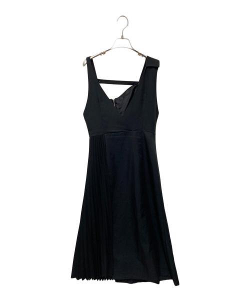 UNITED TOKYO（ユナイテッドトーキョー）UNITED TOKYO (ユナイテッドトーキョー) アンバランスジャンパースカート ブラック サイズ:2の古着・服飾アイテム