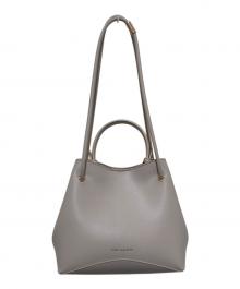 CHARLES & KEITH（チャールズアンドキース）の古着「ジオメトリックバケットバッグ」｜アイボリー