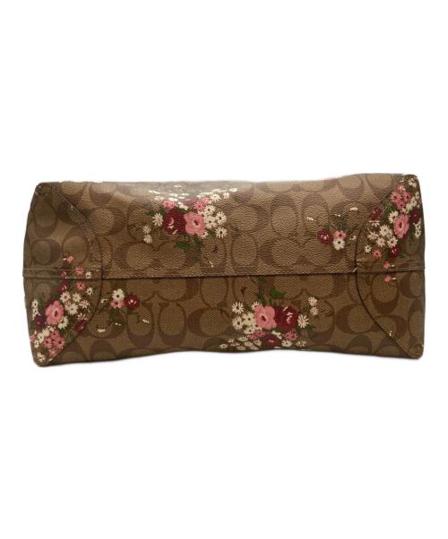 COACH（コーチ）COACH (コーチ) リバーシブルトートバッグ ピンク×ブラウンの古着・服飾アイテム