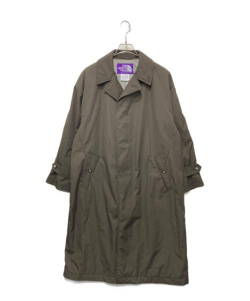 THE NORTHFACE PURPLELABEL（ザ・ノースフェイス パープルレーベル）THE NORTHFACE PURPLELABEL (ザ・ノースフェイス パープルレーベル) BEAMS (ビームス) 別注 ビッグステンカラーコート ブラウン サイズ:Mの古着・服飾アイテム