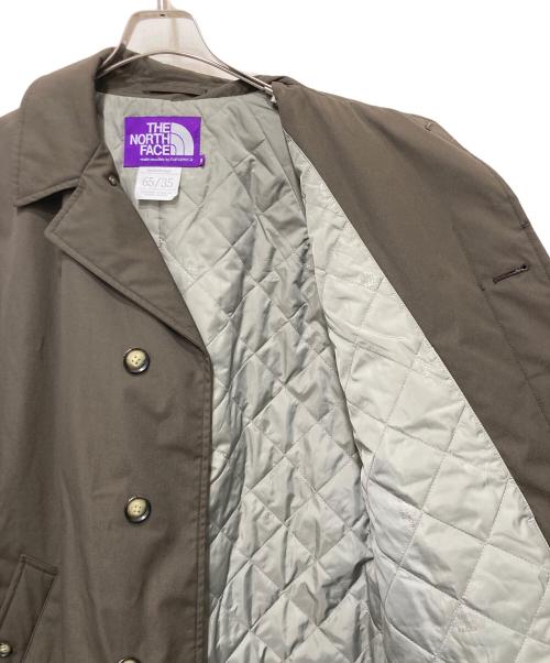 THE NORTHFACE PURPLELABEL（ザ・ノースフェイス パープルレーベル）THE NORTHFACE PURPLELABEL (ザ・ノースフェイス パープルレーベル) BEAMS (ビームス) 別注 ビッグステンカラーコート ブラウン サイズ:Mの古着・服飾アイテム