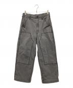 THE NORTHFACE PURPLELABELザ・ノースフェイス パープルレーベル）の古着「インディゴ フィールド ダブル ニー パンツ」｜グレー