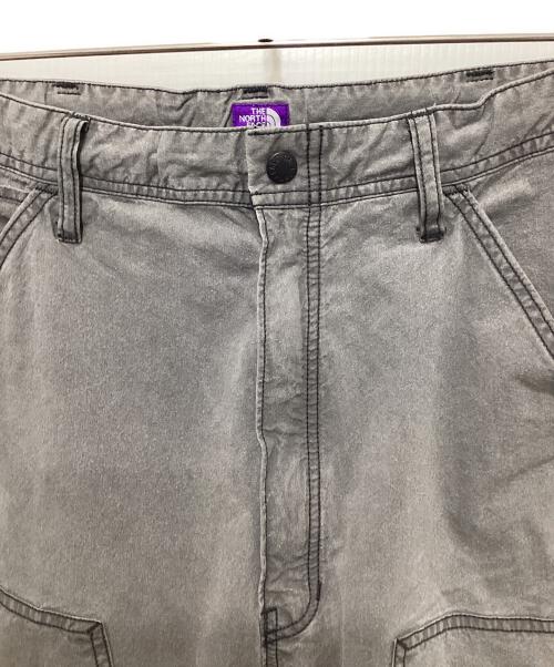 THE NORTHFACE PURPLELABEL（ザ・ノースフェイス パープルレーベル）THE NORTHFACE PURPLELABEL (ザ・ノースフェイス パープルレーベル) インディゴ フィールド ダブル ニー パンツ グレー サイズ:32の古着・服飾アイテム