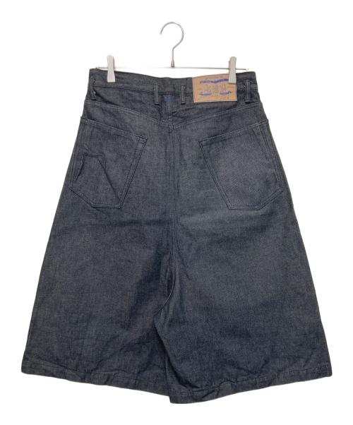 SHINYAKOZUKA（シンヤコズカ）SHINYAKOZUKA (シンヤコズカ) デニムバギーショーツ ブラック サイズ:Sの古着・服飾アイテム