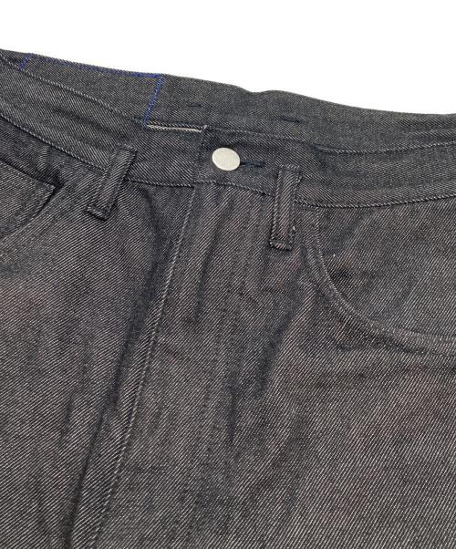 SHINYAKOZUKA（シンヤコズカ）SHINYAKOZUKA (シンヤコズカ) デニムバギーショーツ ブラック サイズ:Sの古着・服飾アイテム