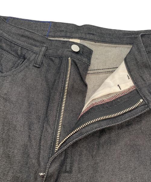 SHINYAKOZUKA（シンヤコズカ）SHINYAKOZUKA (シンヤコズカ) デニムバギーショーツ ブラック サイズ:Sの古着・服飾アイテム