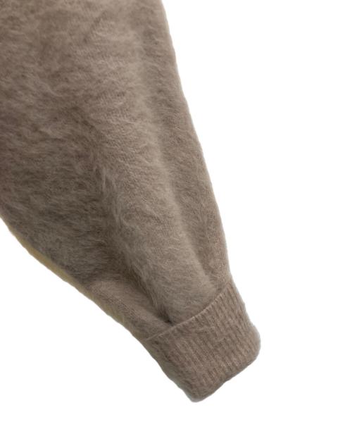 CAPRICIEUX LE'MAGE（カプリシューレマージュ）CAPRICIEUX LE'MAGE (カプリシューレマージュ) FOXカシミアドルマンニット ベージュ サイズ:FREEの古着・服飾アイテム