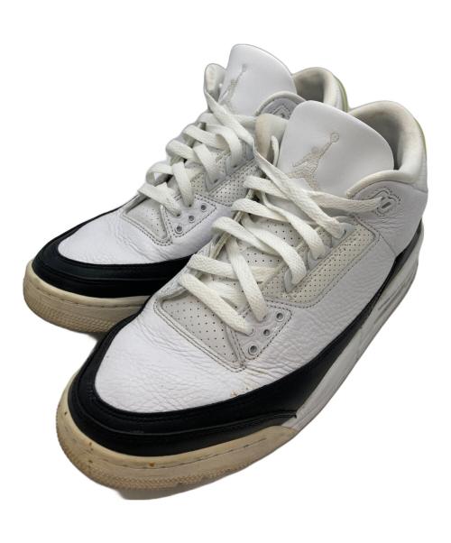 NIKE（ナイキ）NIKE (ナイキ) Fragment (フラッグメント) エアジョーダン 3 ホワイト サイズ:US9の古着・服飾アイテム