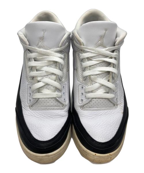 NIKE（ナイキ）NIKE (ナイキ) Fragment (フラッグメント) エアジョーダン 3 ホワイト サイズ:US9の古着・服飾アイテム
