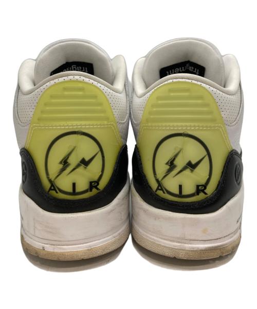 NIKE（ナイキ）NIKE (ナイキ) Fragment (フラッグメント) エアジョーダン 3 ホワイト サイズ:US9の古着・服飾アイテム