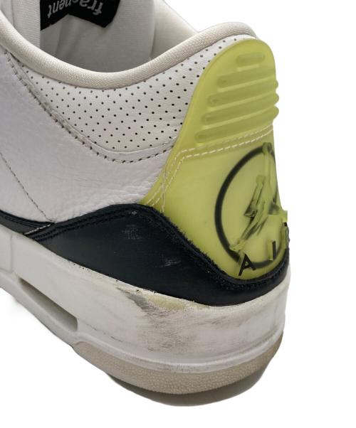 NIKE（ナイキ）NIKE (ナイキ) Fragment (フラッグメント) エアジョーダン 3 ホワイト サイズ:US9の古着・服飾アイテム