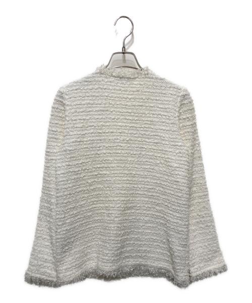 Rene（ルネ）Rene (ルネ) ツイードジャケット ホワイト サイズ:36の古着・服飾アイテム