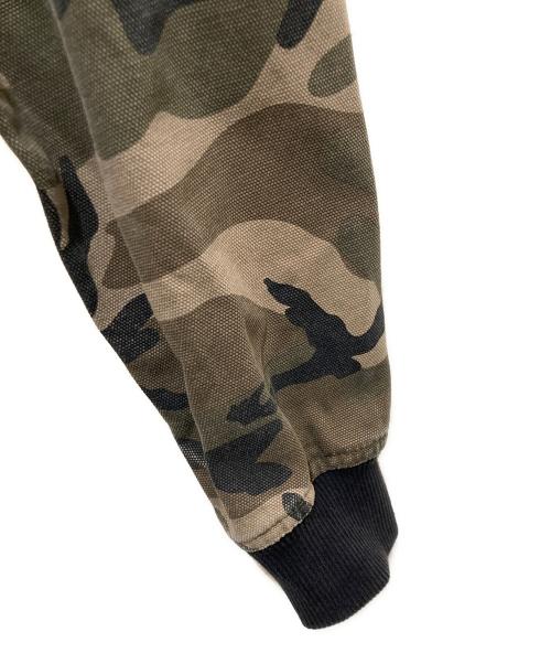 stussy（ステューシー）stussy (ステューシー) キャンバスワーカージップフーディ ベージュ サイズ:Ｓの古着・服飾アイテム