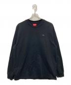 SUPREMEシュプリーム）の古着「Small Box Logo L/S」｜ブラック