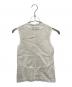 tricot COMME des GARCONS (トリココムデギャルソン) 花装飾ノースリーブブラウス ホワイト サイズ:S：15000円