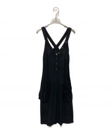 MM6 Maison Margiela（エムエムシックスメゾンマルジェラ）の古着「ノースリーブワンピース」｜ブラック