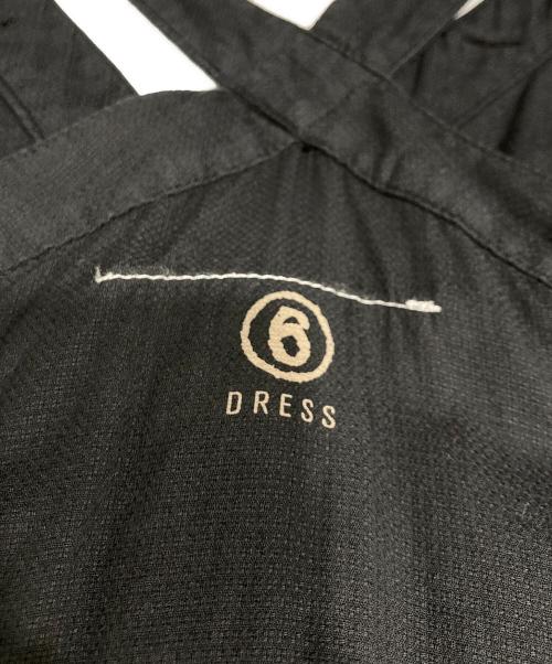 MM6 Maison Margiela（エムエムシックスメゾンマルジェラ）MM6 Maison Margiela (エムエムシックスメゾンマルジェラ) ノースリーブワンピース ブラック サイズ:42の古着・服飾アイテム