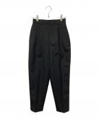 ENFOLDエンフォルド）の古着「トラウザーパンツ」｜ブラック