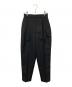 ENFOLD（エンフォルド）の古着「トラウザーパンツ」｜ブラック