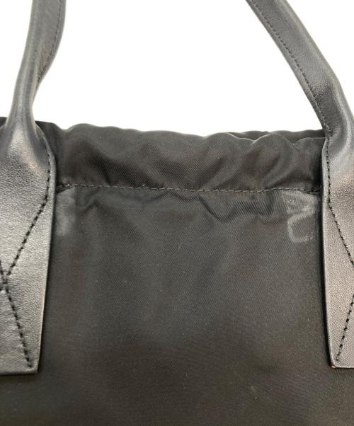 MARNI（マルニ）MARNI (マルニ) 巾着型ナイロンバックパック ブラックの古着・服飾アイテム