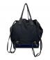 MARNI (マルニ) 巾着型ナイロンバックパック ブラック：15000円
