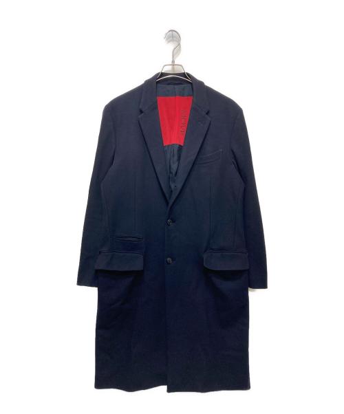 movb（モーヴ）MOVB (モーヴ) ウールチェスターコート ブラック サイズ:50の古着・服飾アイテム