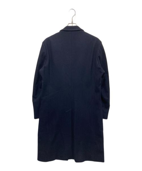 movb（モーヴ）MOVB (モーヴ) ウールチェスターコート ブラック サイズ:50の古着・服飾アイテム