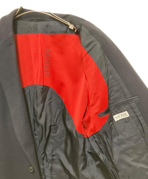 movb（モーヴ）MOVB (モーヴ) ウールチェスターコート ブラック サイズ:50の古着・服飾アイテム