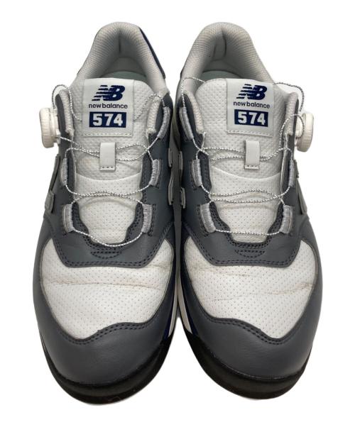 NEW BALANCE（ニューバランス）NEW BALANCE (ニューバランス) ゴルフシューズ グレー サイズ:US8.5の古着・服飾アイテム