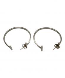 TIFFANY & Co.（ティファニー）の古着「Tワイヤーフープピアス」