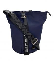 marimekko（マリメッコ）の古着「オールデイ バケットショルダーバッグ」｜ネイビー