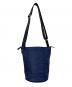 marimekko (マリメッコ) オールデイ バケットショルダーバッグ ネイビー：7000円