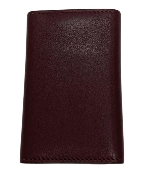 Cartier（カルティエ）Cartier (カルティエ) マスト ドゥ カルティエ 6連キーケース バーガンディーの古着・服飾アイテム