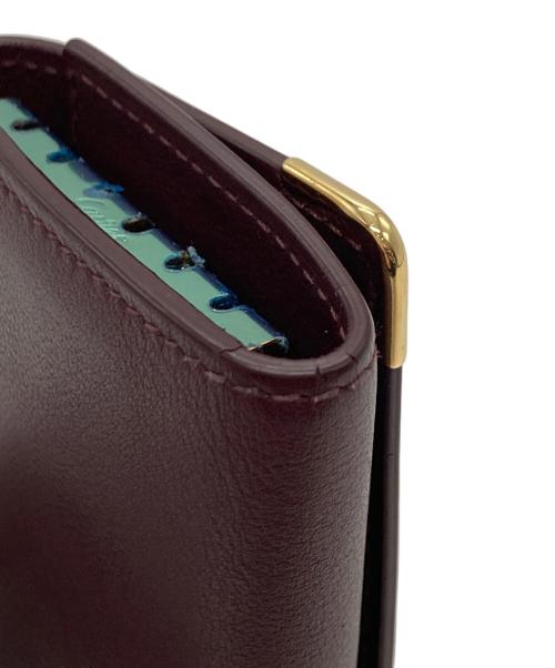 Cartier（カルティエ）Cartier (カルティエ) マスト ドゥ カルティエ 6連キーケース バーガンディーの古着・服飾アイテム