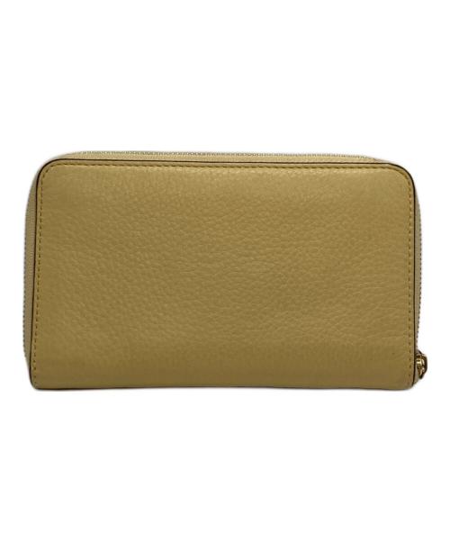 COACH（コーチ）COACH (コーチ) Disney (ディズニー) ラウンドファスナー長財布 イエローの古着・服飾アイテム