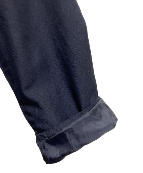 COMME des GARCONS（コムデギャルソン）COMME des GARCONS (コムデギャルソン) 縮絨ポリ丸襟ドッキングコート ネイビー サイズ:Ｓの古着・服飾アイテム