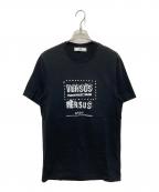 VERSUS VERSACE×ZAYNヴェルサス ヴェルサーチェ×ゼイン）の古着「コラボロゴプリントTシャツ」｜ブラック